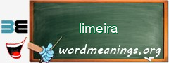 WordMeaning blackboard for limeira